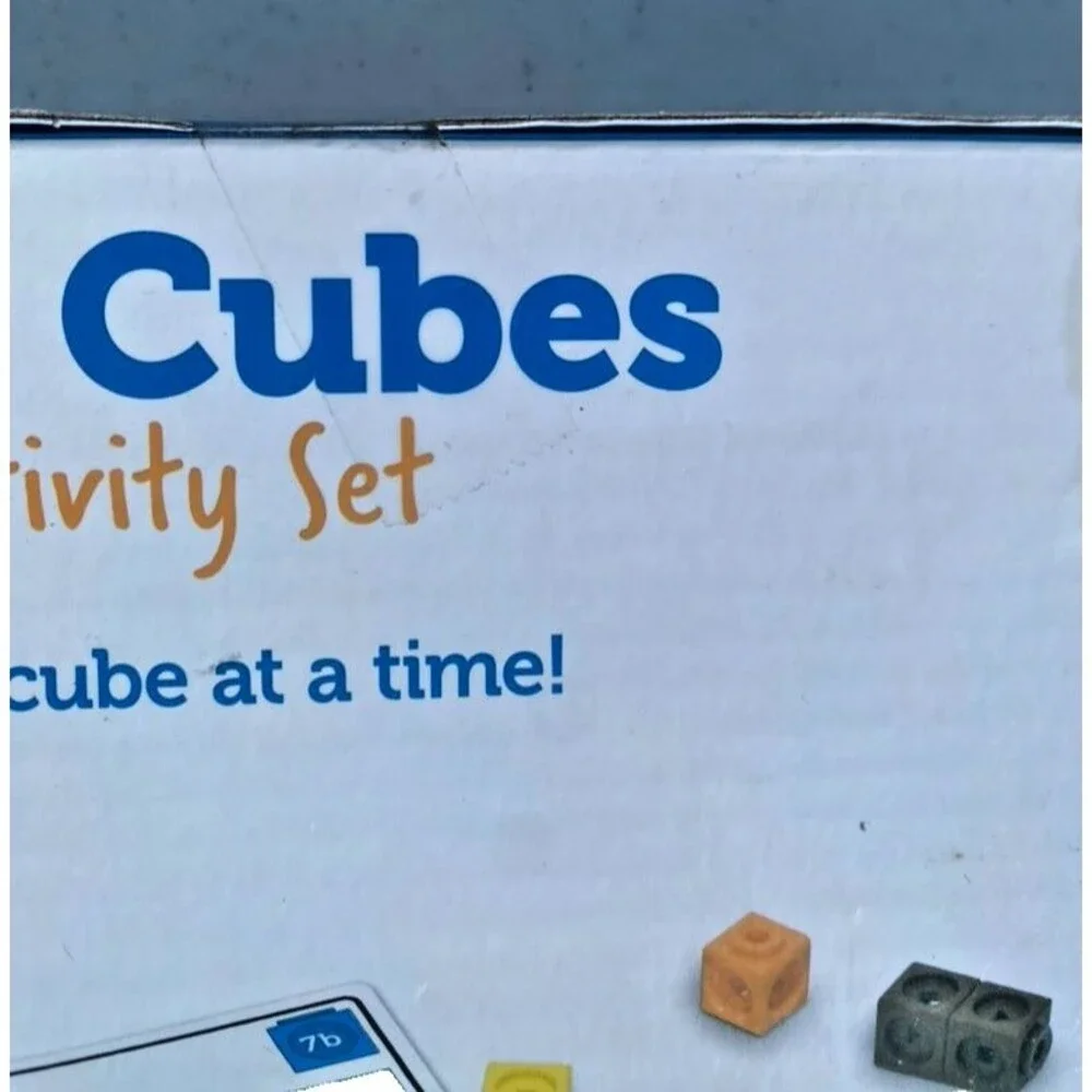 Learning Resources MathLink Cubes Early Math Activity Set - 115 Pieces-ages 4+